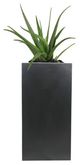 CabanaCoast® Customizable York Aluminum 16" Tall Medium Outdoor Square Planter-0