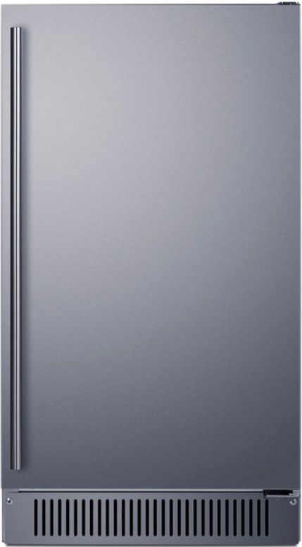 Summit® 18” 60 lb Stainless Steel ADA Compliant Outdoor Icemaker-0