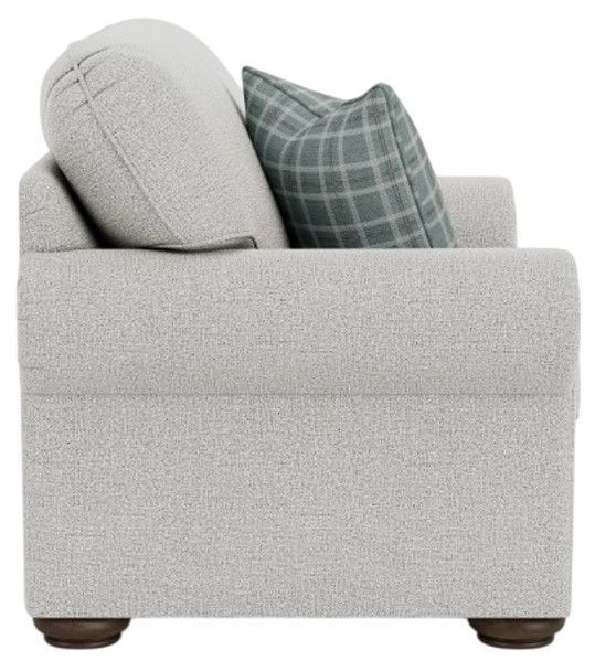 Flexsteel® Preston Silver Glacier Chair and a Half-2