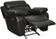 Homelegance® Marille Black Manual Glider Reclining Chair-4