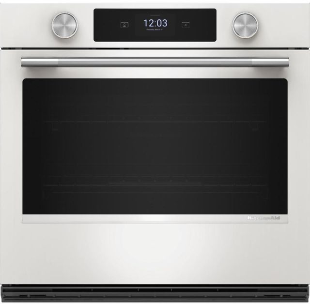 KitchenAid® 30” Porcelain Single Electric Wall Oven with Assisted Cooking Modes-4