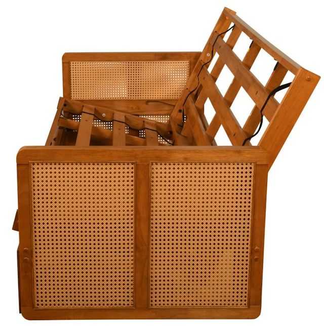 Kodiak Furniture Westport Taxi Seaport/Honey Full Storage Futon with Mattress-3