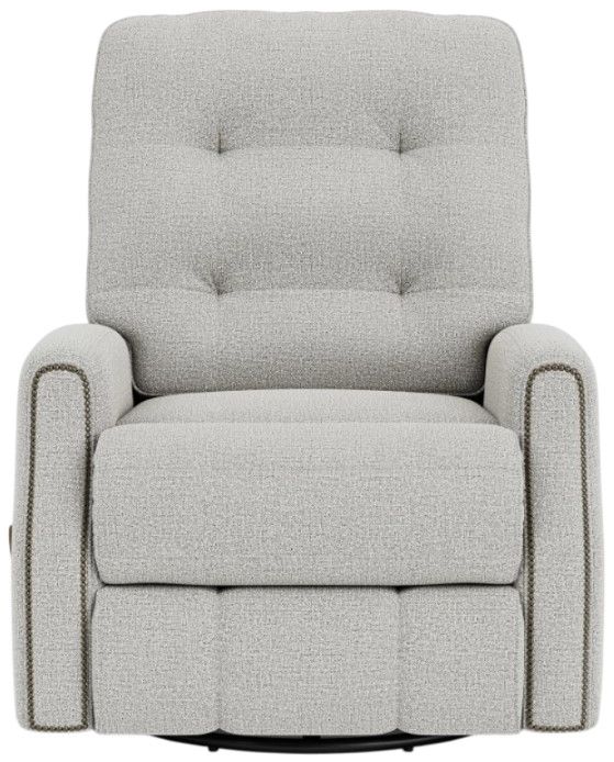 Flexsteel® Devon Silver Glacier Rocking Recliner-1