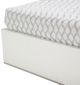 Michael Amini® State St. Glossy White/White California King Upholstered Panel Bed-2