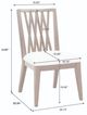Pulaski™ Asher Park Piano Brown Wood Back Dining Side Chair -2
