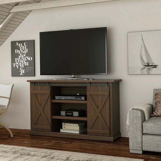 Bell'O® Cottonwood Espresso TV Stand-1