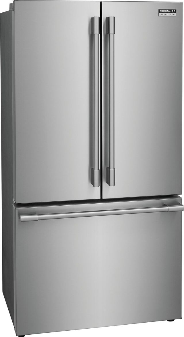 Frigidaire Professional® 36'' 23.3 Cu. Ft. Smudge-Proof® Stainless Steel Counter Depth French Door Refrigerator -1