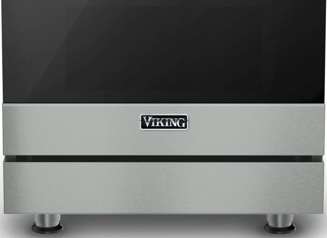 Viking® 3 Series 30" Arctic Grey Pro Style Dual Fuel Liquid Propane Range-2