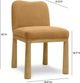 TOV Furniture Tiara Cognac/Natural Dining Chair-2