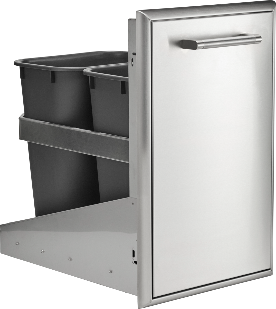 Coyote Outdoor Living Pull Out Trash And Recycle
