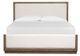 Magnussen Home® Westbourne Dark Umber/Milo Ivory California King Upholstered Panel Bed-1