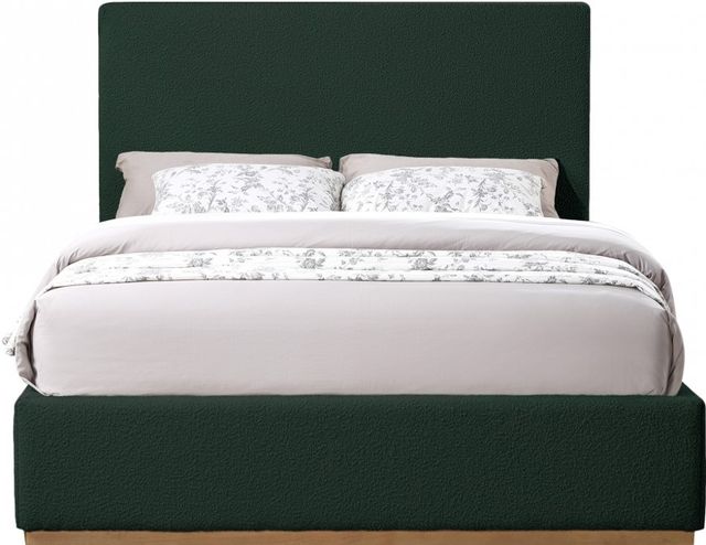 Meridian Furniture Monaco Green Queen Bed-1