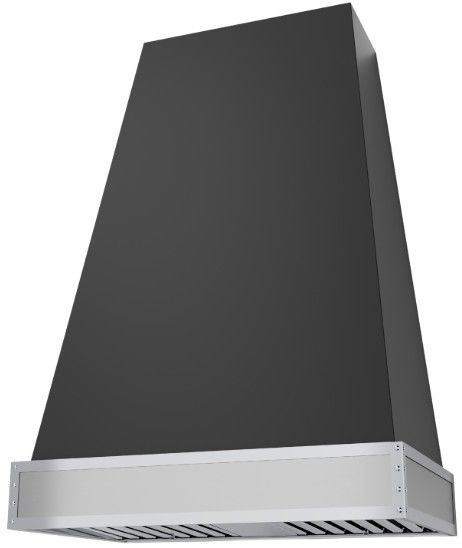 Viking® Tuscany 36" Cast Black Wall Mounted Range Hood -0