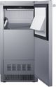 Summit® 15" 68 lb. Stainless Steel Weatherproof Outdoor Ice Maker-2