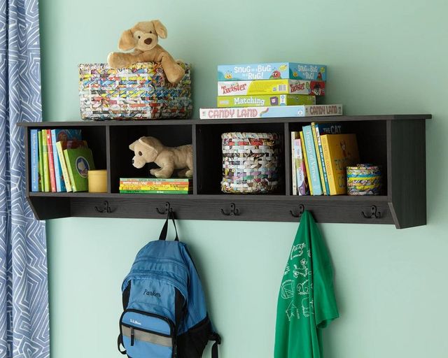 Signature Design by Ashley® Mansi Gray 60" Wall Shelf-3