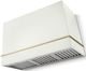 AGA Loge 48" White Wall Mounted Range Hood  with Brushed Brass Trim-0