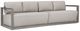 Uttermost® Remsen Dove/Weathered Gray Wooden 4-Seater Outdoor Sofa-0
