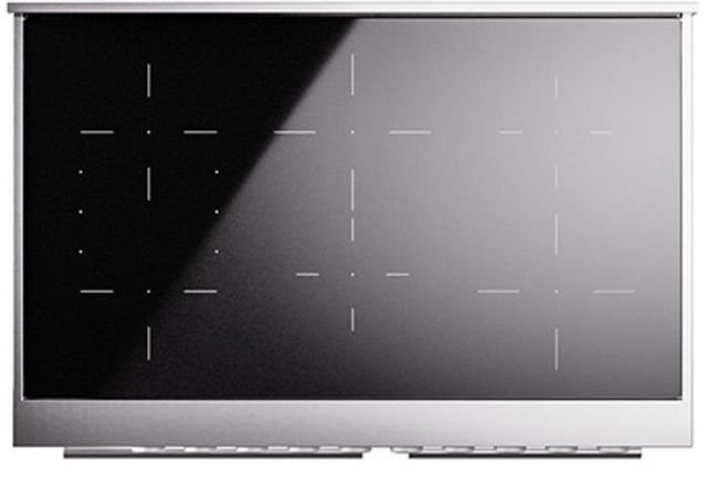 Ilve® Professional Plus II 40" White Pro Style Induction Range-3
