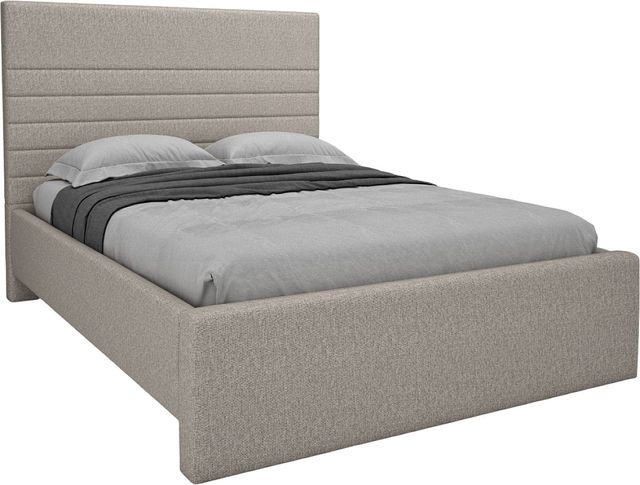 Beaudoin Customizable Sunset Full Upholstered Platform Bed with Absolute Footboard-0