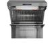 FORNO® Alta Qualita 36" Stainless Steel Wall Mounted Range Hood-1