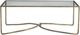 A.R.T. Furniture® Leoni Glass Top Cocktail Table with Bronze Base-0