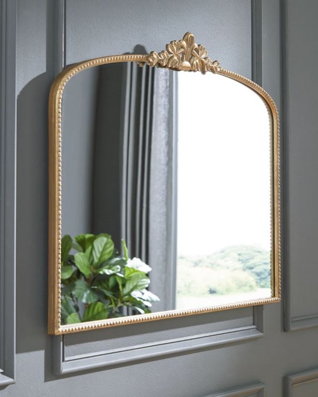Signature Design by Ashley® Tellora Gold Accent Mirror-4