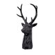 A & B Home Black Deer Head-1