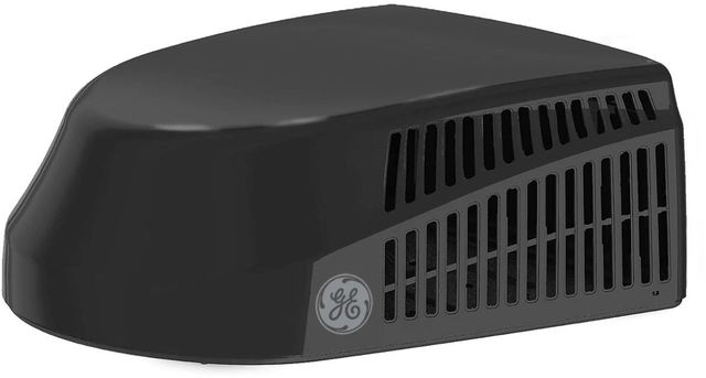 GE® 15000 BTU's Black Exterior RV Air Conditioner with Heat Pump-0