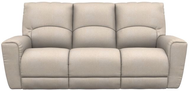La-Z-Boy® Cassian Sand Manual Reclining Sofa-1