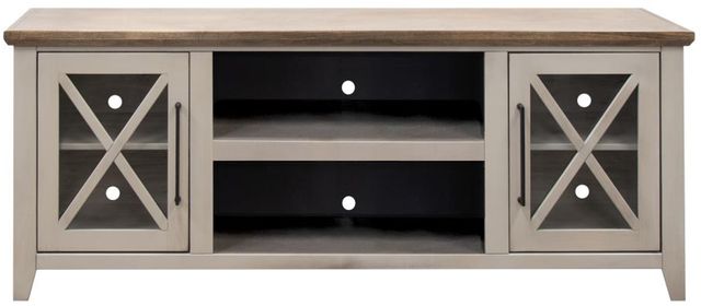 Legends Home Ithaca Bourbon/Sandstone 66" TV Console-0