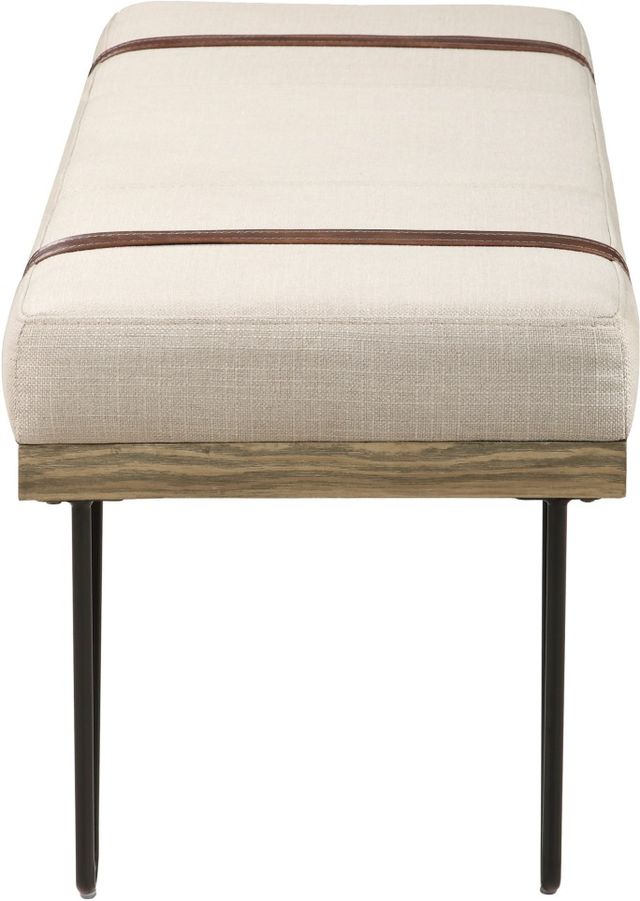 Coaster® Austin Beige/Black Bench-2
