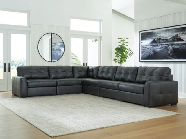 Signature Design by Ashley® Brindley Pier 6-Piece Fog L-Shape Sectional-1