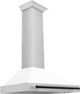 ZLINE 36" Autograph Edition White Matte Wall Mounted Range Hood-1