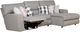 Catnapper® Rockport 3-Piece Gray Power Reclining Right-Arm Facing Sectional-1