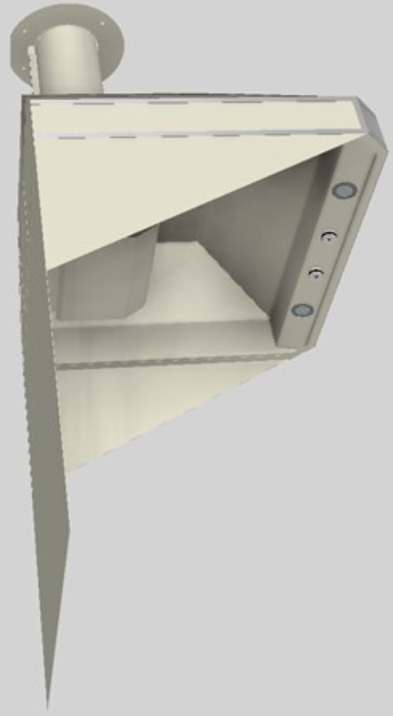 Vent-A-Hood® A Series 30" Biscuit Retro Style Wall Mounted Range Hood-3
