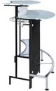 Coaster® Keystone Black Glass Top Bar Unit-1