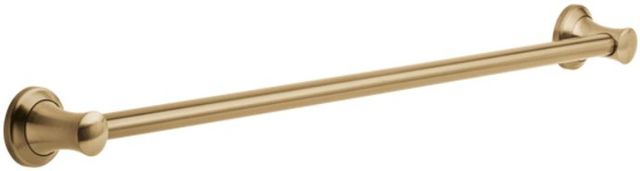 Delta Champagne Bronze 36" Oval Grab Bar-0