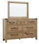 Signature Design by Ashley® Ridgester Light Brown Dresser and Mirror-0