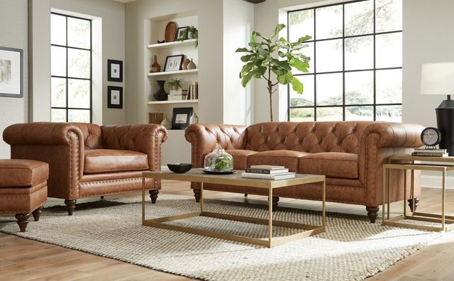 Craftmaster® Customizable CM Leather Sofa-1