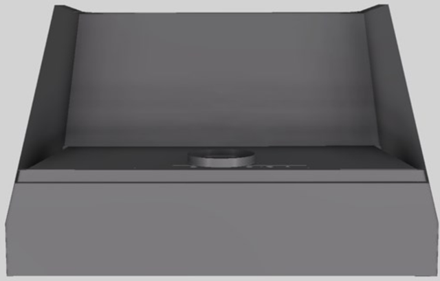 Vent-A-Hood® Designer Series 48" Gunsmoke Wall Mounted Range Hood-2