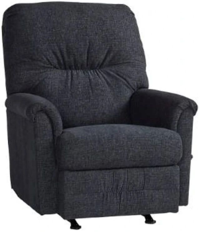 Hughes Furniture® 100 Geisha Sapphire Rocker Manual Recliner-0