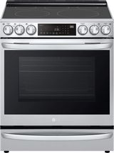 OUT OF BOX LG 30" PrintProof™ Stainless Steel Smart Slide In Electric Range with InstaView™ and Air Fry