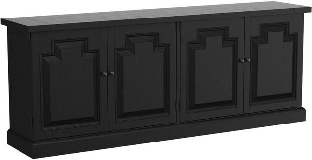 Coaster® Florence Distressed Black Dining Sideboard Buffet 