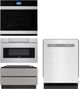 Sharp® 4 Piece Stainless Steel Electric Kitchen Appliance Package-0