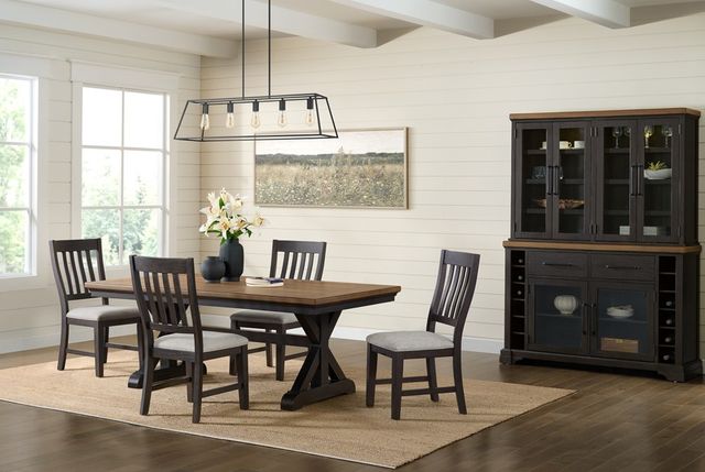 Elements International Montrose Espresso Server and Hutch with LED Light-1