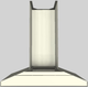 Vent-A-Hood® K Series 36" Biscuit Wall Mounted Range Hood-2