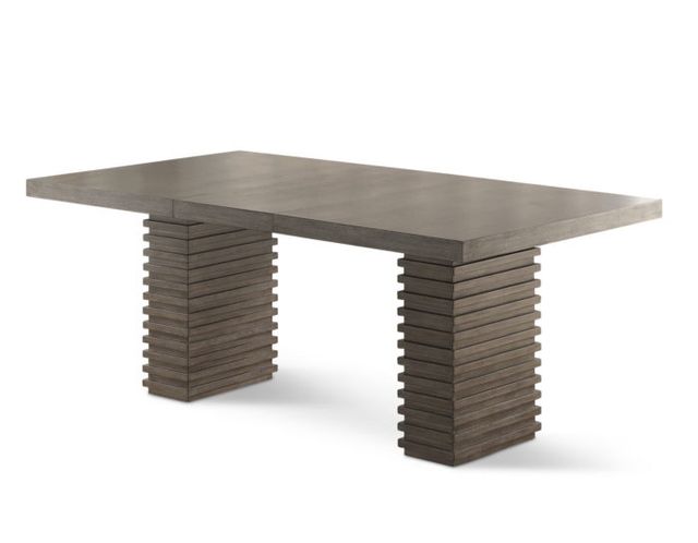 Steve Silver Co. Mila Washed Gray Rectangular Dining Table-1