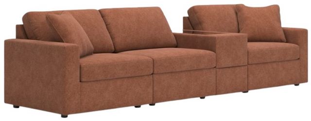 Modmax 4 Piece Modular Sectional with Storage Console Modmax 4 Piece Modular Sectional with Storage Console