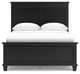 Signature Design by Ashley® Lanolee Black Full Panel Bed-4