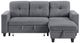 Homelegance® Robinson 3-Piece Gray Sectional with Reversible Chaise-2